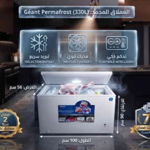 Congélateur Horizontal Géant Electronics – Série Permafrost