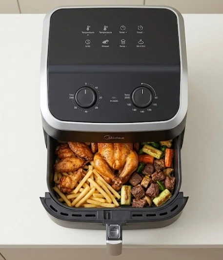 Midea Air Fryer 9L HeatXpress – Image 2